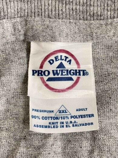 商品画像：長袖Tシャツ/2XL/コットン/GRY 3