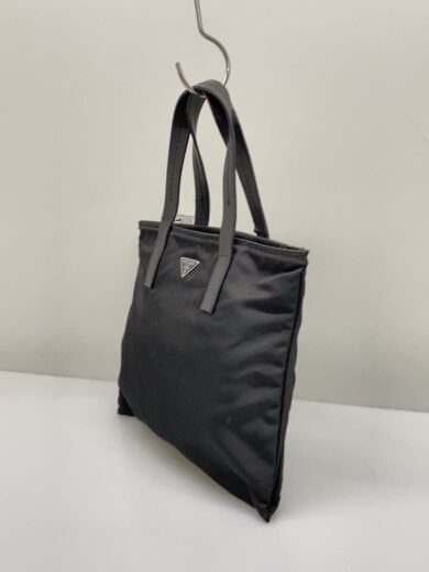 商品画像：ミニトートバッグ/ナイロン/BLK 2