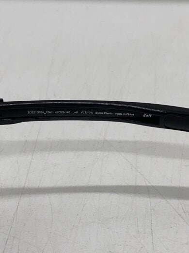 商品画像：サングラス/ウェリントン/プラスチック/BLK/BLK/メンズ/ZO221G02A 4