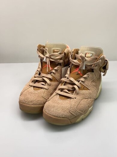 商品画像：AIR JORDAN 6 RETRO_エアジョーダン 6 レトロ/25cm/BEG/スウェード 2