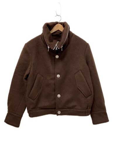 商品画像：NULLUS/ヌルス/ジャケット/2/ウール/BRW/NUAW24JAC001-MAH 1