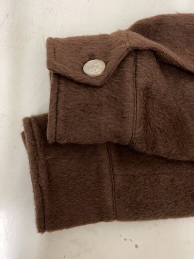 商品画像：NULLUS/ヌルス/ジャケット/2/ウール/BRW/NUAW24JAC001-MAH 5