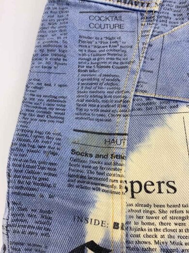 商品画像：GAZETTE NEWSPAPER CURVED JEANS/ボトム/44/コットン/IDG 6