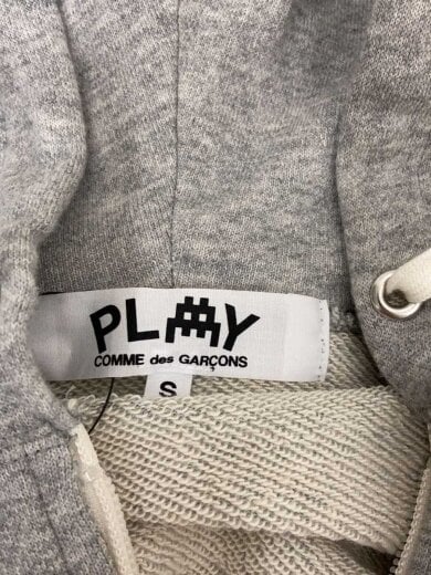 商品画像：ジップパーカー/S/コットン/GRY/AZ-T325 3