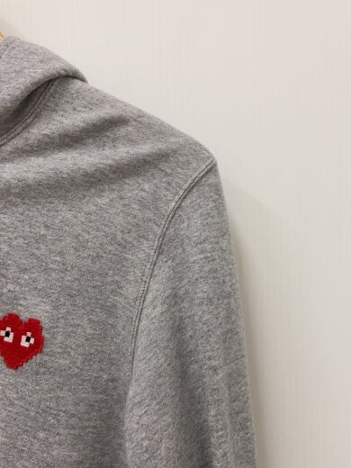 商品画像：ジップパーカー/S/コットン/GRY/AZ-T325 5