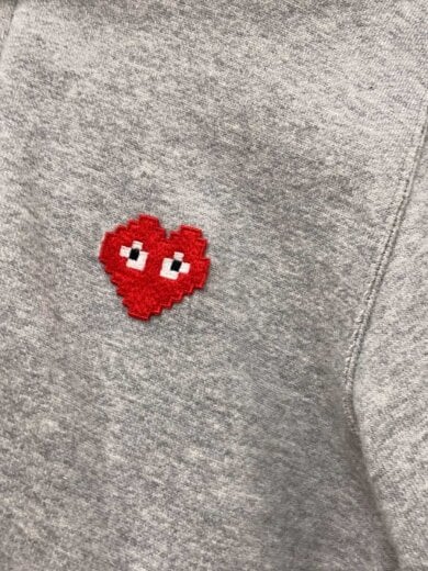 商品画像：ジップパーカー/S/コットン/GRY/AZ-T325 8