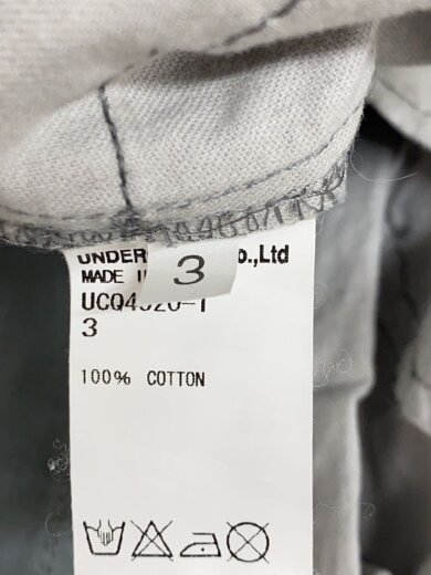 商品画像：ショートパンツ/3/コットン/GRY/総柄/UCQ4520-1 5