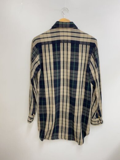 商品画像：ネルシャツ/1/コットン/GRN/チェック/B4407 2