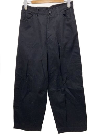 商品画像：ワイドパンツ/2/コットン/BLK/YM-P80-002 1