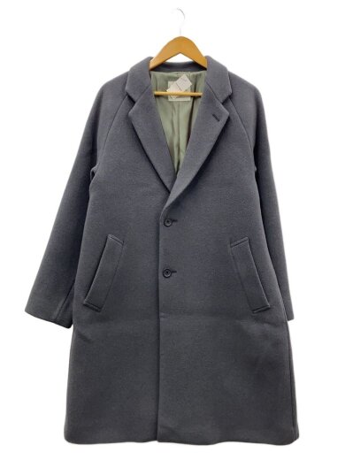 商品画像：チェスターコート/M/ウール/GRY/無地/3225-186-3679// 1