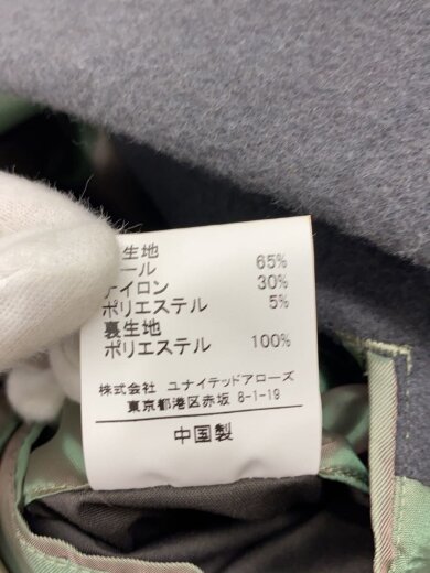 商品画像：チェスターコート/M/ウール/GRY/無地/3225-186-3679// 5