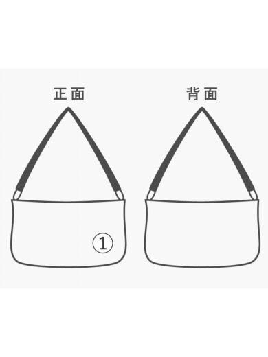 商品画像：ショルダーバッグ/レザー/BLU 9