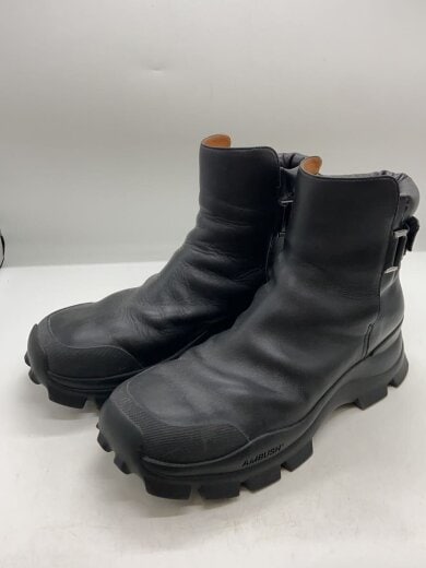 商品画像：RUBBER SOLE BOOTS/ブーツ/43/BLK/レザー// 2