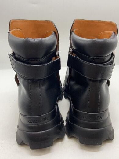 商品画像：RUBBER SOLE BOOTS/ブーツ/43/BLK/レザー// 5