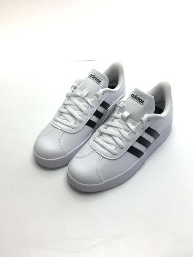 画像：adidasVL COURT 2.0K/ローカットスニーカー_DB1831/24cm/WHT2
