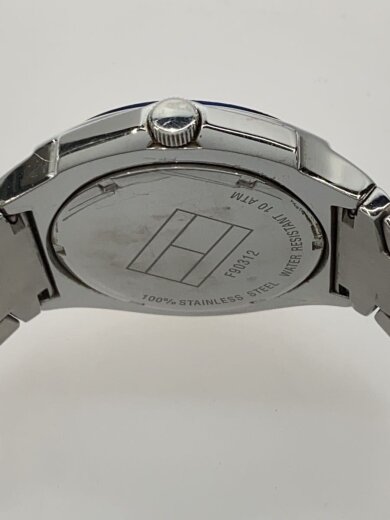 商品画像：クォーツ腕時計/アナログ/ステンレス/NVY/SLV 3