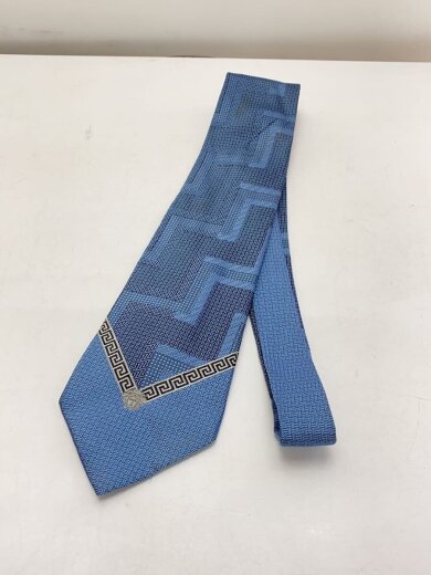 商品画像：ネクタイ/シルク/BLU/総柄/メンズ 2