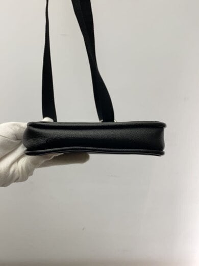 商品画像：ショルダーバッグ/フェイクレザー/BLK 4