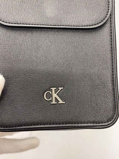 商品画像：ショルダーバッグ/フェイクレザー/BLK 5