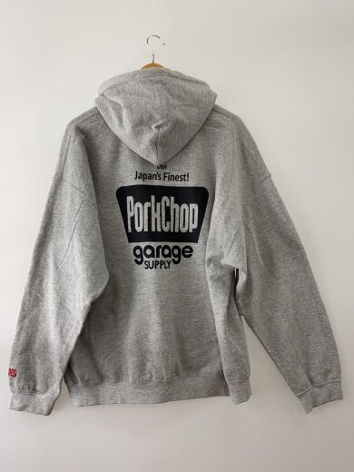 商品画像：パーカー/L/コットン/GRY/プリント 2