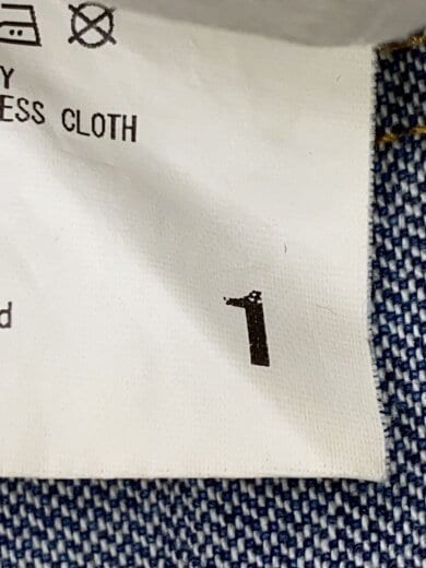 商品画像：USED WIDE DENIM PANTS/ボトム/1/コットン/BLU/Jie-20S-PT01-B 5