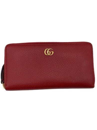 商品画像：長財布/レザー/RED/レディース/456117 1