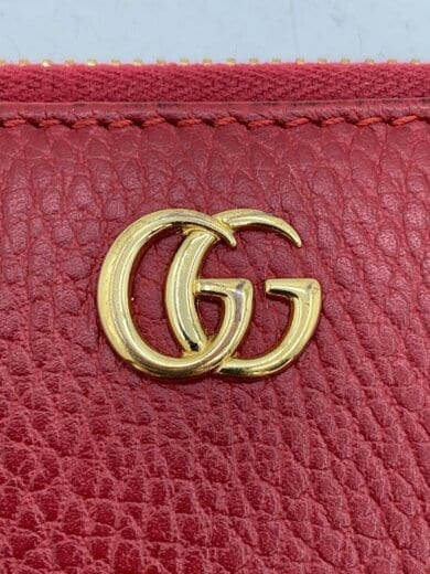 商品画像：長財布/レザー/RED/レディース/456117 3