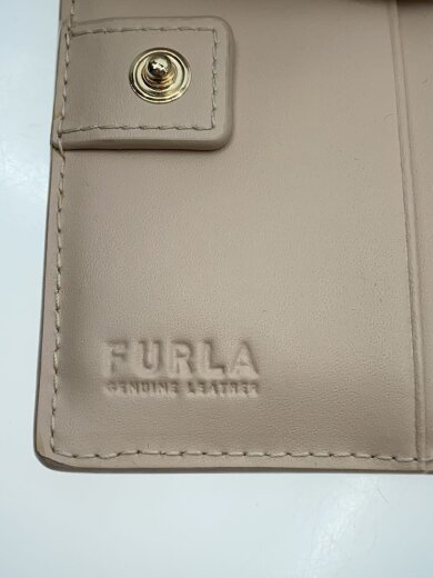 商品画像：2つ折り財布/レザー/BEG/レディース 3