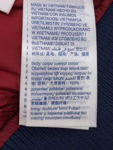 商品画像：中綿キルティングブルゾン/L/ポリエステル/NVY 4