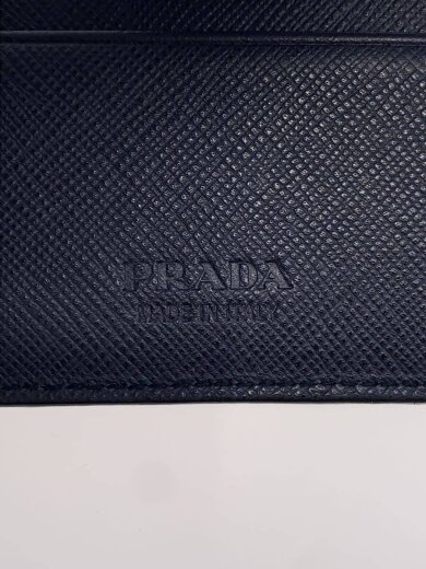 商品画像：2つ折り財布/レザー/BLK/無地/メンズ 3