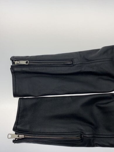 商品画像：ダブルライダースジャケット/L/羊革/BLK 3