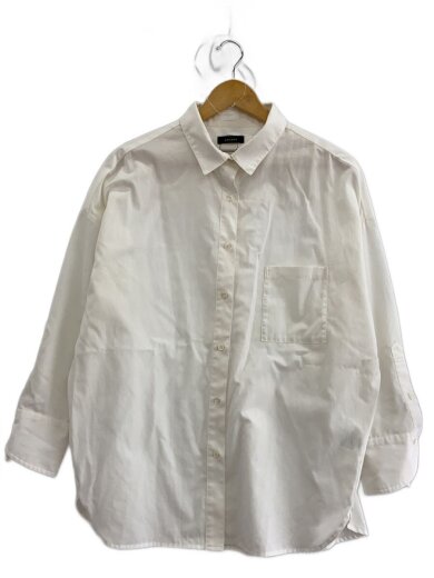 商品画像：スタンダードシャツ/長袖シャツ/FREE/コットン/WHT/1524110083-0 1