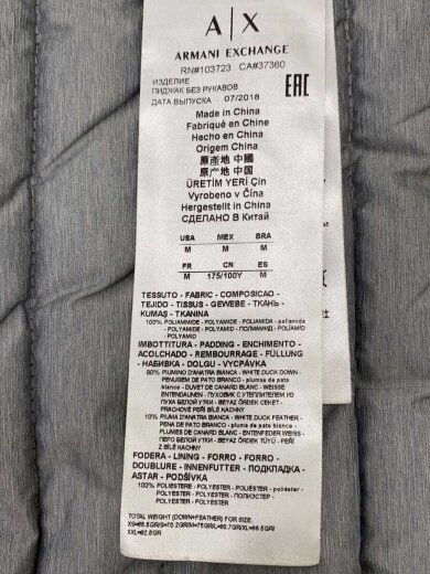 商品画像：ダウンベスト/M/--/BLK/無地/8NZQ51ZNW3Z 4