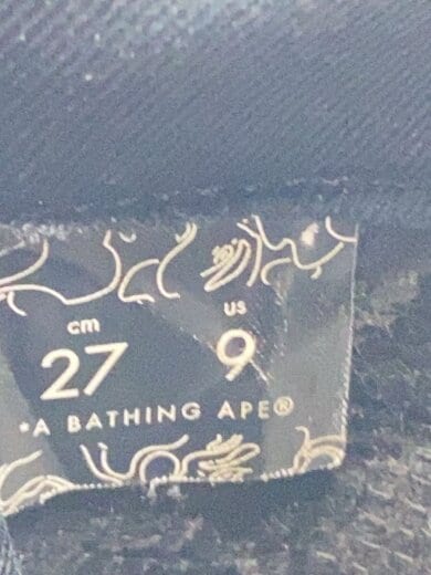 商品画像：ローカットスニーカー/27cm/BLK 5