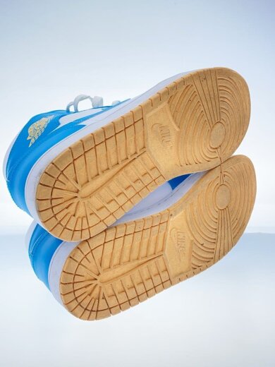 商品画像：AIR JORDAN 1 MID_エア ジョーダン 1 ミッド/28.5cm/BLU/DQ8426-400 4
