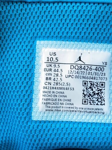 商品画像：AIR JORDAN 1 MID_エア ジョーダン 1 ミッド/28.5cm/BLU/DQ8426-400 5