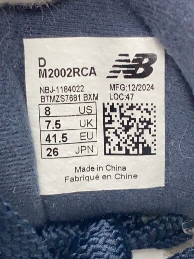 商品画像：ローカットスニーカー/26cm/NVY/M2002RCA 5