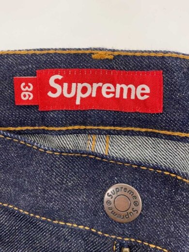 商品画像：ボトム/36/デニム/IDG/ステッチ切替 4