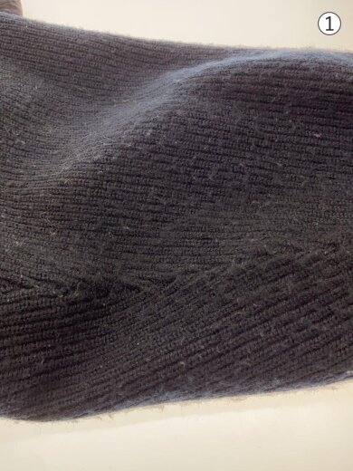 商品画像：袖切替ジャケット/L/ポリエステル/BLK 7