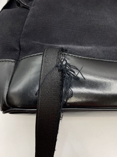 商品画像：リュック/キャンバス×レザー/BLK/392007// 7