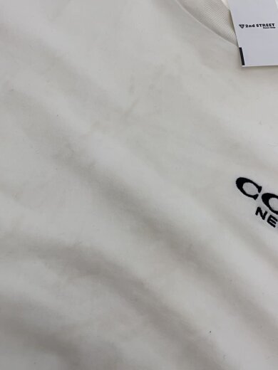 商品画像：長袖Tシャツ/S/コットン/WHT/ロゴ刺繍/11006804 8