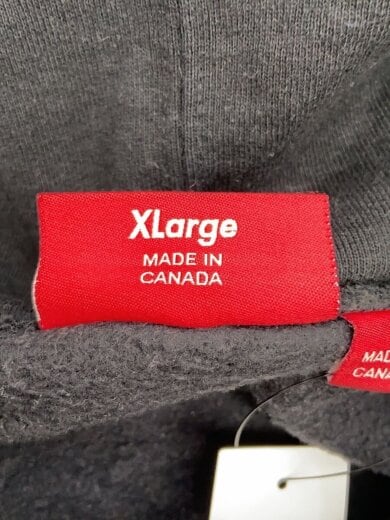 商品画像：パーカー/XL/コットン/BLK/ボックスロゴワッペン 4