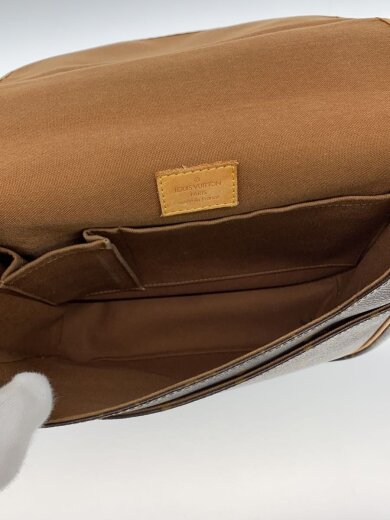 商品画像：メッセンジャーPM・ボスフォール_モノグラム・キャンバス/PVC/BRW/M40106 6