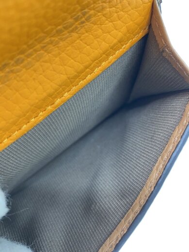 商品画像：3つ折り財布/レザー/CML/無地/レディース 5