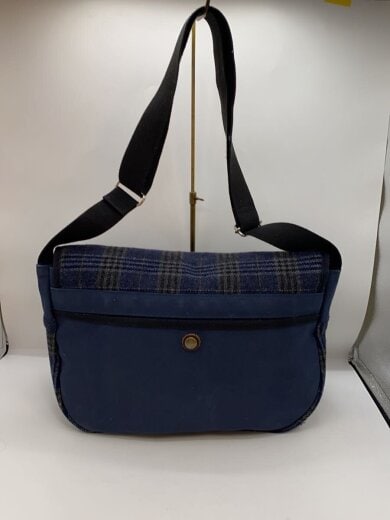 商品画像：ショルダーバッグ/ウール/NVY/チェック 3