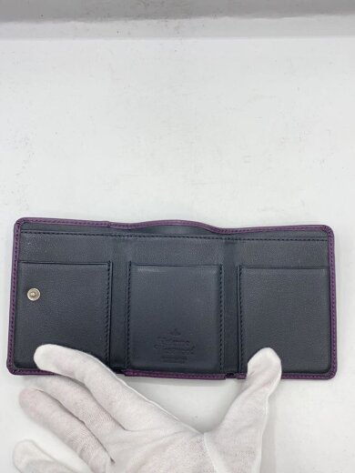 商品画像：3つ折り財布/レザー/PUP/オーブ 4