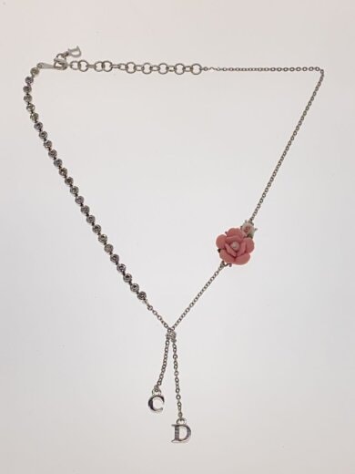 商品画像：ジョンガリアーノ期/ローズモチーフチョーカーネックレス/--/SLV/レディース 2