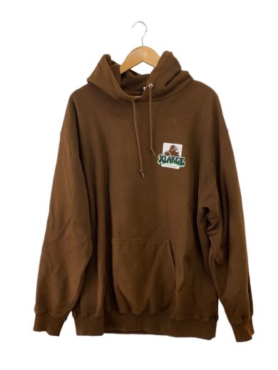 商品画像：GRAFFITI PULLOVER HOODED SWEAT/L/コットン/BRW/101224012023// 1