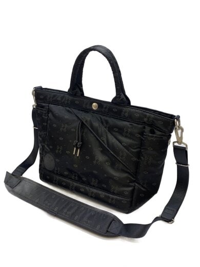 商品画像：トートバッグ/ショルダー2WAY/BLK/モノグラム 2