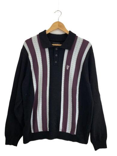 商品画像：Cambridge Sweater/ポロシャツ/L/コットン/BLK/KN00524 1